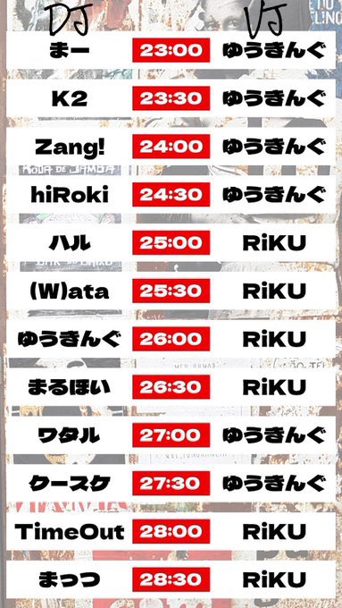 🎧NEXT DJ🎧

メロディックパンクの会 1stE.P.
🗓8/9(sat)
🕰️23:00〜29:00
📍Sound Bar Libera
🎫2,000円(当日2,500円)
※ライブキッズ🈹あり

メロコア、スカ、パンクなどそれぞれのメロディックパンクをかましていきます💥

取り置きまだまだ募集中‼️