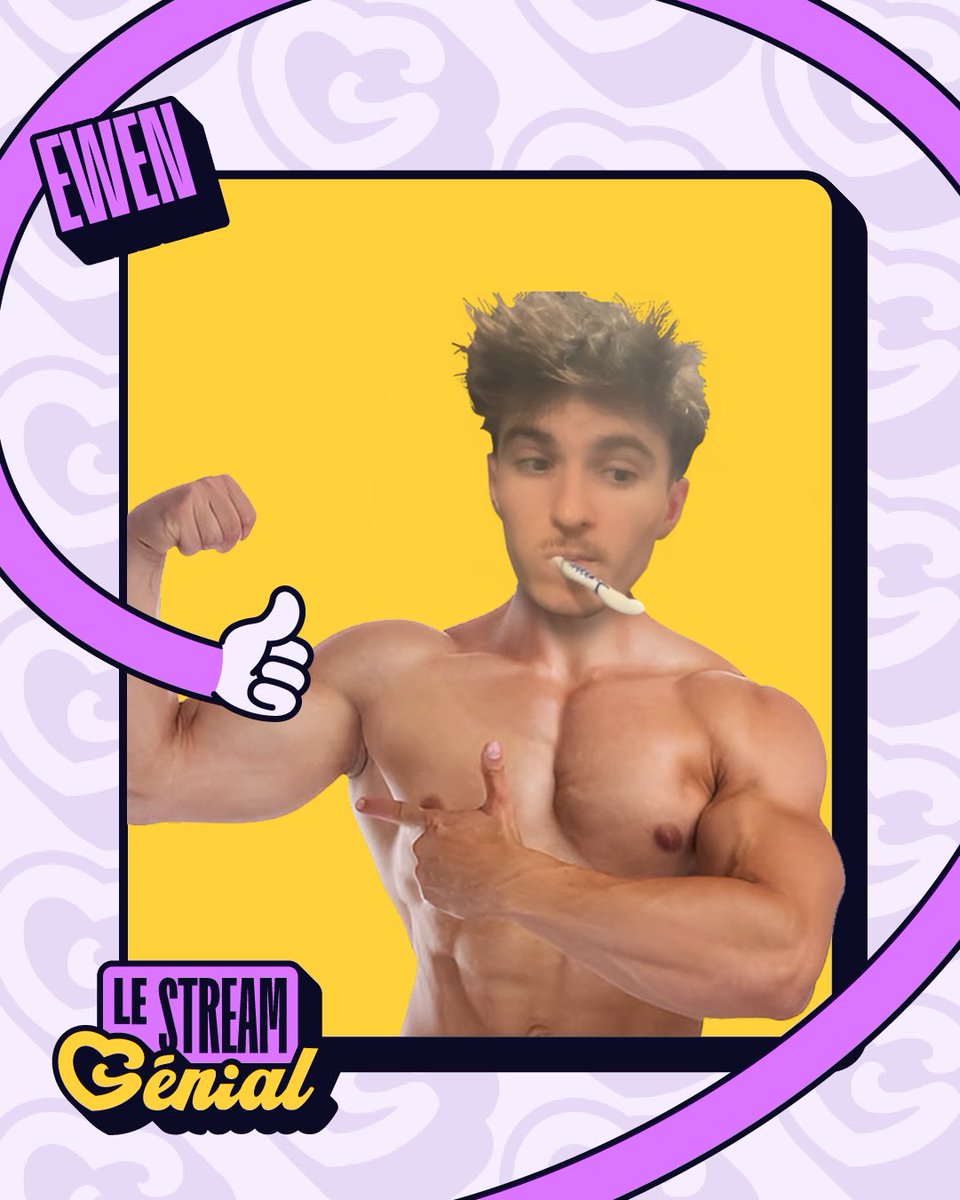 Absolument aucun photoshop, 100% naturel 💪😎

<a href="/Lamatrak_/">Lamatrak</a> <a href="/EwenLive/">Ewen</a> KelyanTgr

Retrouvez les sur #LeStreamGenial du 10 au 13 juillet sur Twitch !