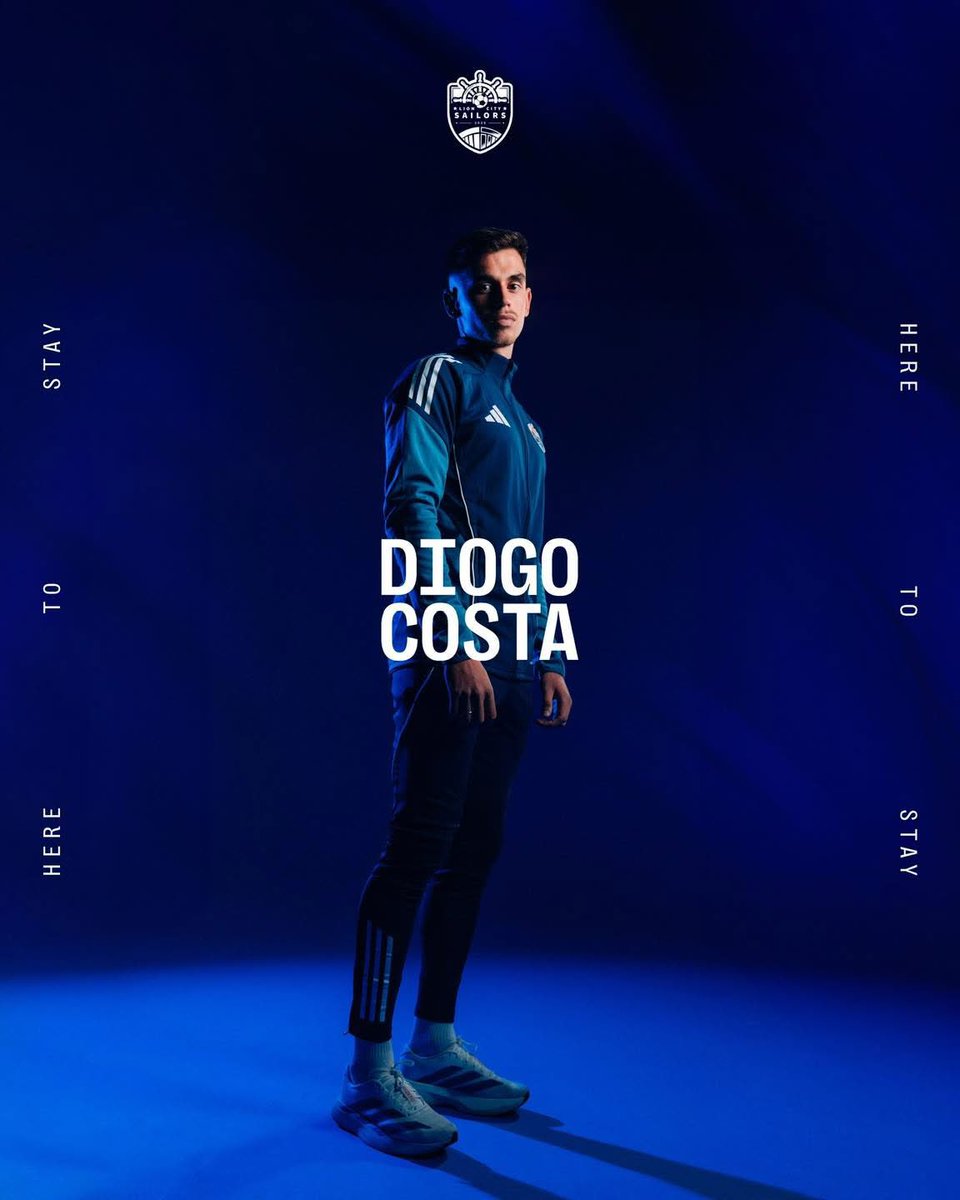 AllSGFootball's tweet photo. 🚨⚓️ 𝐎𝐅𝐅𝐈𝐂𝐈𝐀𝐋: Diogo Costa signs a 5 year contract with the Sailors. 

After an impressive loan spell, the Portuguese left-back is 𝒓𝒆𝒂𝒅𝒚 𝒕𝒐 𝒄𝒐𝒎𝒎𝒊𝒕 𝒉𝒊𝒔 𝒇𝒖𝒕𝒖𝒓𝒆 in Singapore. 🇸🇬🇵🇹 https://t.co/R79zjJu1VO