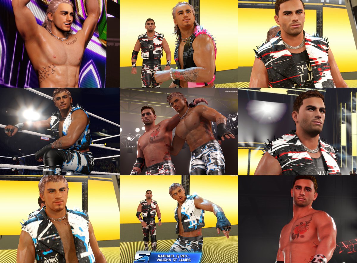 RealRoyalRev's tweet image. Download Raphael and Rey-Vaughn St. James using the #Revenant . Next gen only.
