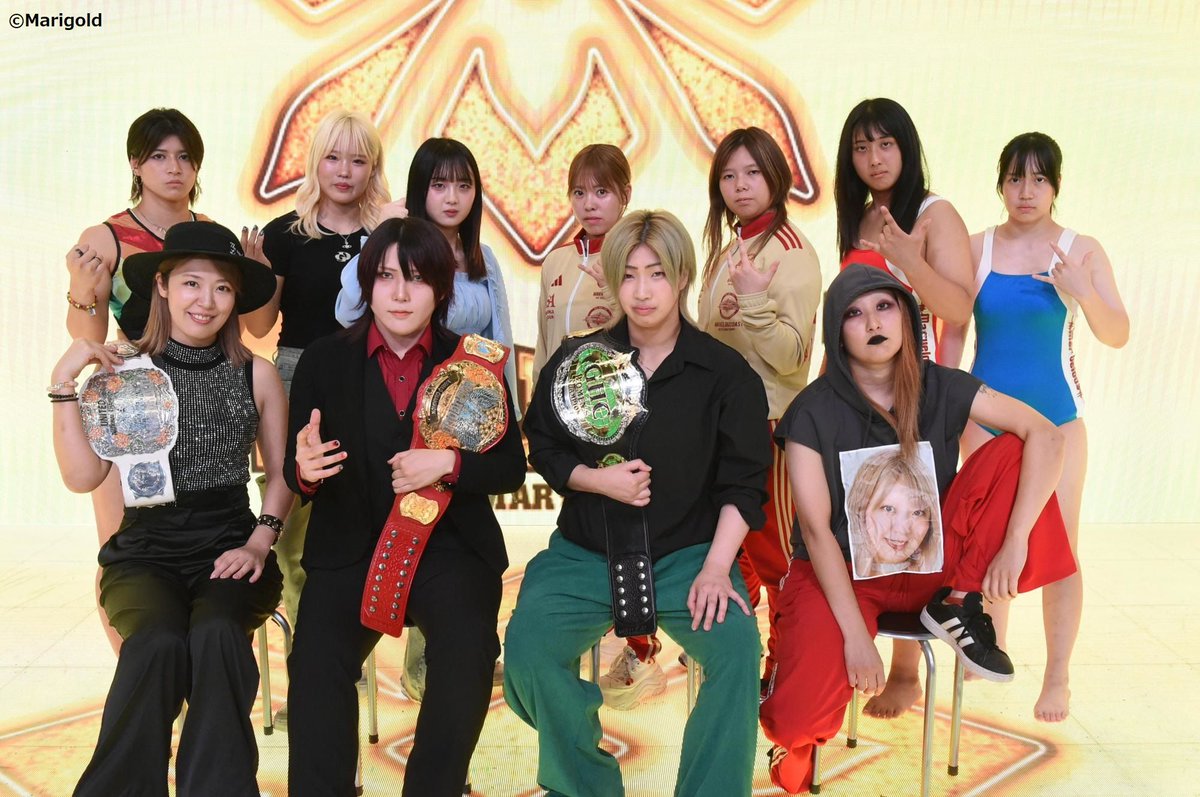 shupromobile's tweet image. 【週刊プロレスmobile】7・16後楽園でマリーゴールド対マーベラス団体対抗戦4試合／マリーゴールド・ワールド王者・林下vsGHC女子王者・彩羽が“60分”のダブルタイトル戦、桜井は川畑にリベンジのUN戦、本誌記事に桃野、反発…マリゴ会見
wp.bbm-mobile.com/sp2/News/Detai…
#週プロモバイル #pw_mg #Marvelouspro