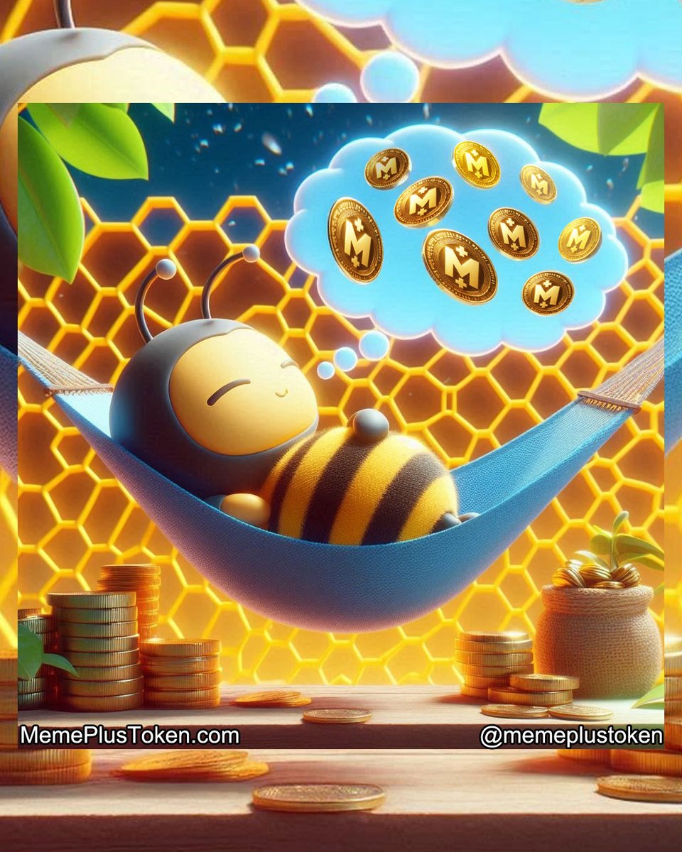 MemePlusToken's tweet image. GM Web3, Crypto, and X Fam! 👋

We're daydreaming in crypto. Of course our preferred currency is MEME+ 🐝🍯➕ 

What's yours? 🤔

MEME+ is a movement bringing utility to cryptocurrency in the digital era.  
#jointhehive #memeplus #cryptoutility