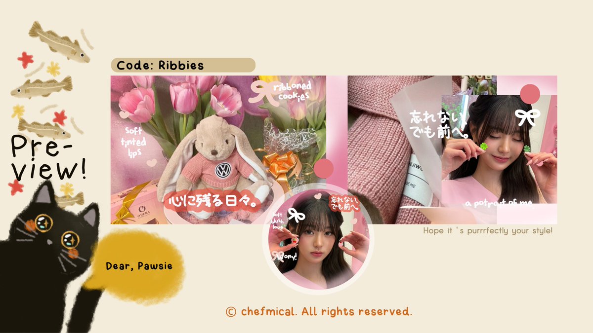 chefmical's tweet image. Result lainnya dari katalog 'RIBBIES' 𐙚 :3 ya kali nggak ikutan optipnyaHH &amp;amp;____&amp;lt;