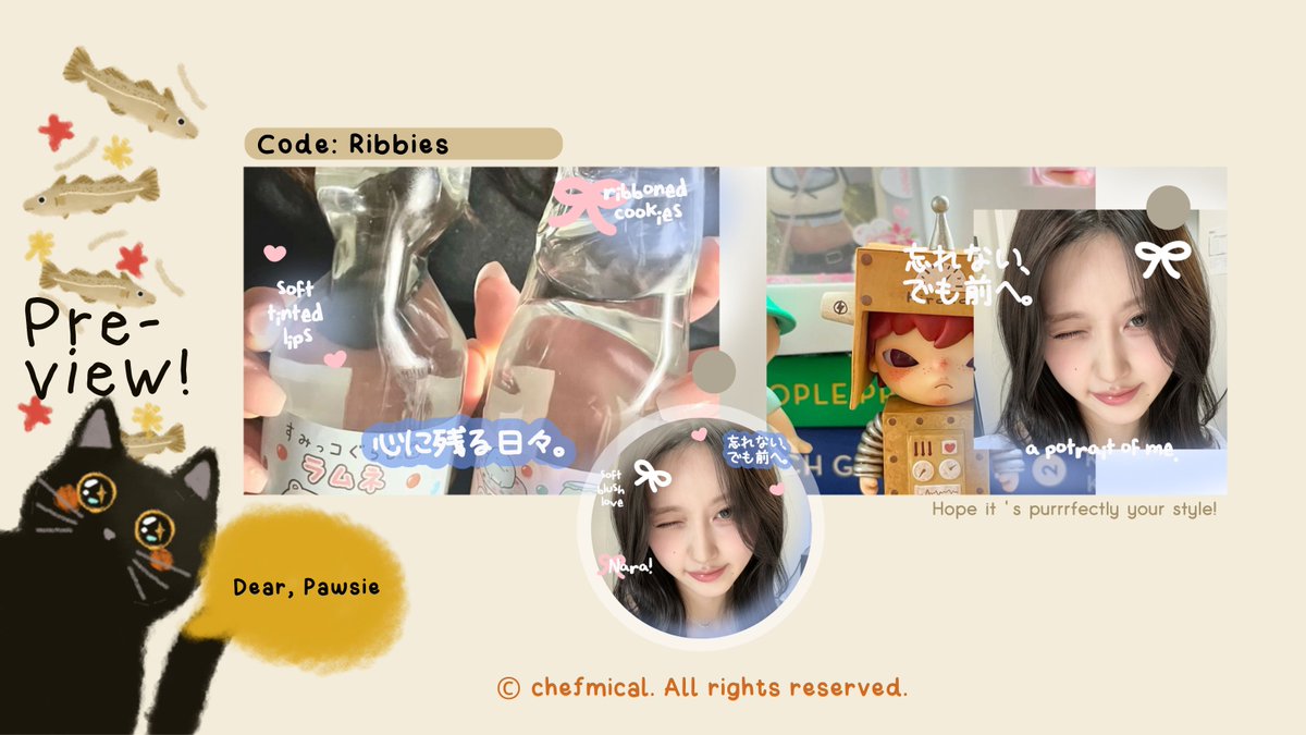 chefmical's tweet image. Result lainnya dari katalog 'RIBBIES' 𐙚 :3 ya kali nggak ikutan optipnyaHH &amp;amp;____&amp;lt;