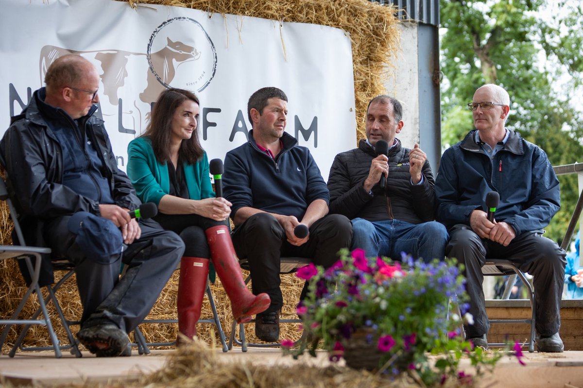 AgriAware's tweet image. A look back at our panel discussions which ran throught the Open Farm Weekend
Introducing attendees to the families that have hosted and opened their gates on the day of Open Farm is a fantastic way to connect people to the real people behind their food.
We met the Doran…