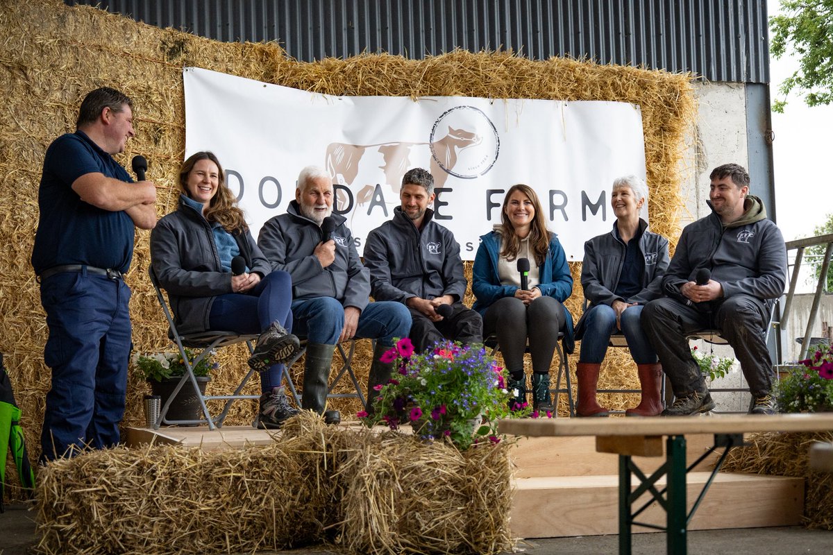 AgriAware's tweet image. A look back at our panel discussions which ran throught the Open Farm Weekend
Introducing attendees to the families that have hosted and opened their gates on the day of Open Farm is a fantastic way to connect people to the real people behind their food.
We met the Doran…