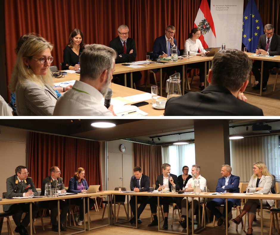 Austria at EU (@austriaateu) on Twitter photo The team of the AT PermRep started the week with an exchange on priorities and challenges under <a href="/eu2025dk/">Danish Presidency of the Council of the EU 2025</a>.
We are looking forward to the cooperation under the Danish Presidency! The team of the AT PermRep started the week with an exchange on priorities and challenges under <a href="/eu2025dk/">Danish Presidency of the Council of the EU 2025</a>.
We are looking forward to the cooperation under the Danish Presidency!