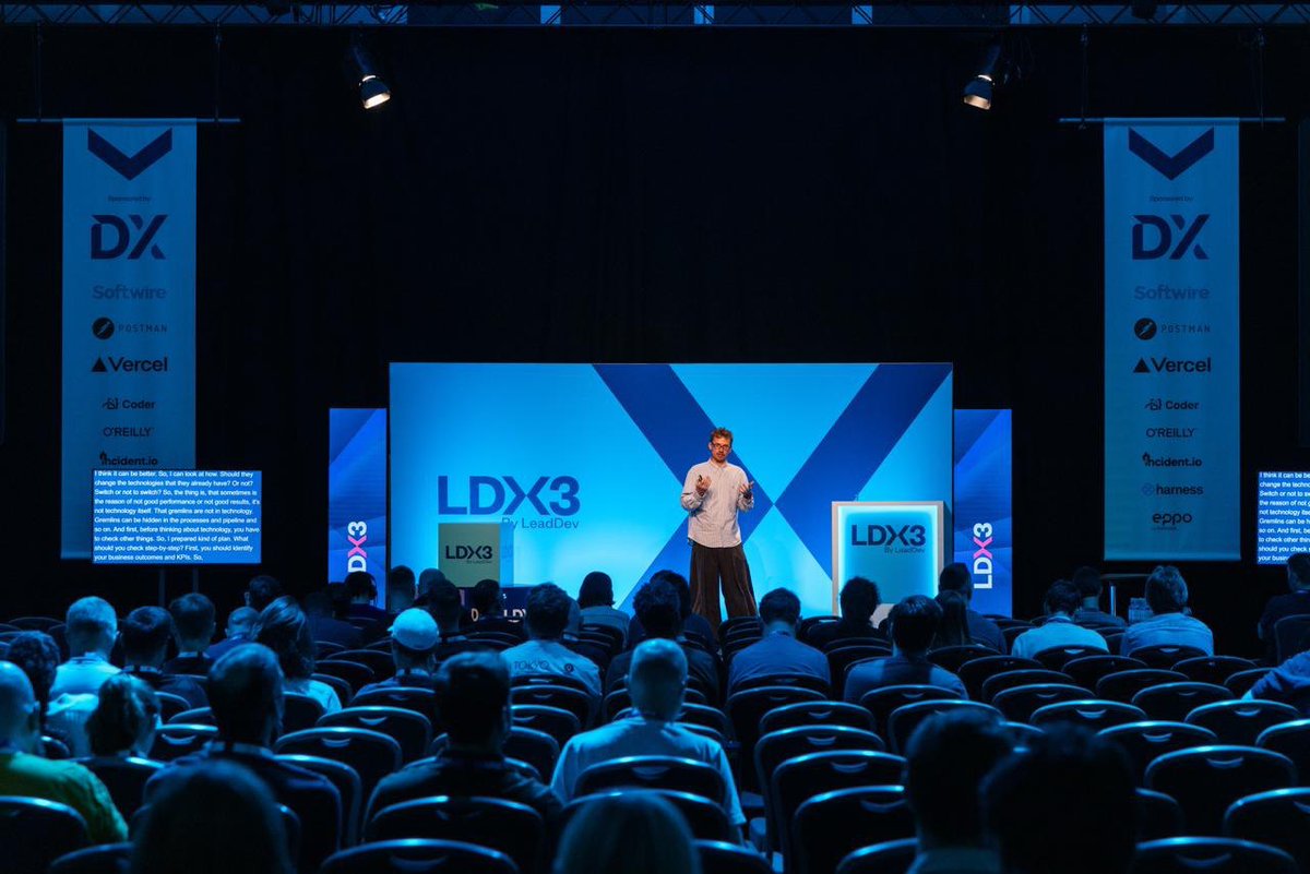 ShuregDenisov's tweet photo. Great experience speaking at #LDX3! My talk focused on aligning mobile strategy with business goals for maximum impact. 🎯
Huge thanks to the organizers at @TheLeadDev for an inspiring event.
For those who missed it, watch the session here:
https://t.co/oMnmXAQW6d https://t.co/XRVNcNMQxO