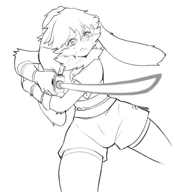 Kruskov_art's tweet photo. Lop Work in Progress, the bunny girl from Star Wars Visions.

#StarWars #anthroart #digitalart #wipart #WIP #furry #furryart https://t.co/pWrEMXYmOs