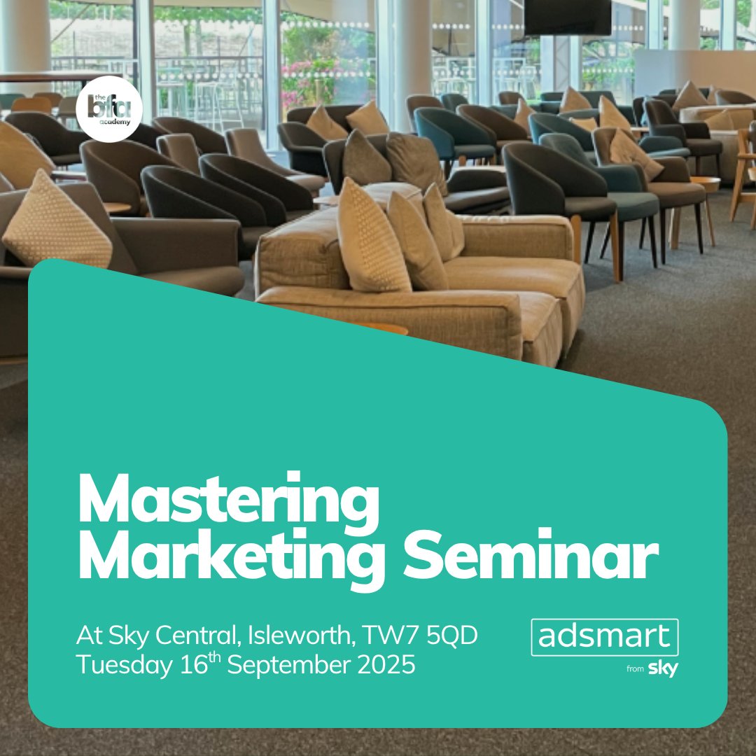 Franchisors: Ready to supercharge your marketing?

Join us on 16 Sept for Mastering Marketing 2025, a full-day seminar packed with tools, trends &amp; takeaways.

🔗 Book: ow.ly/5lAk50Wlv0F

#MasteringMarketingSeminar #FranchiseMarketing #BFAAcademy
