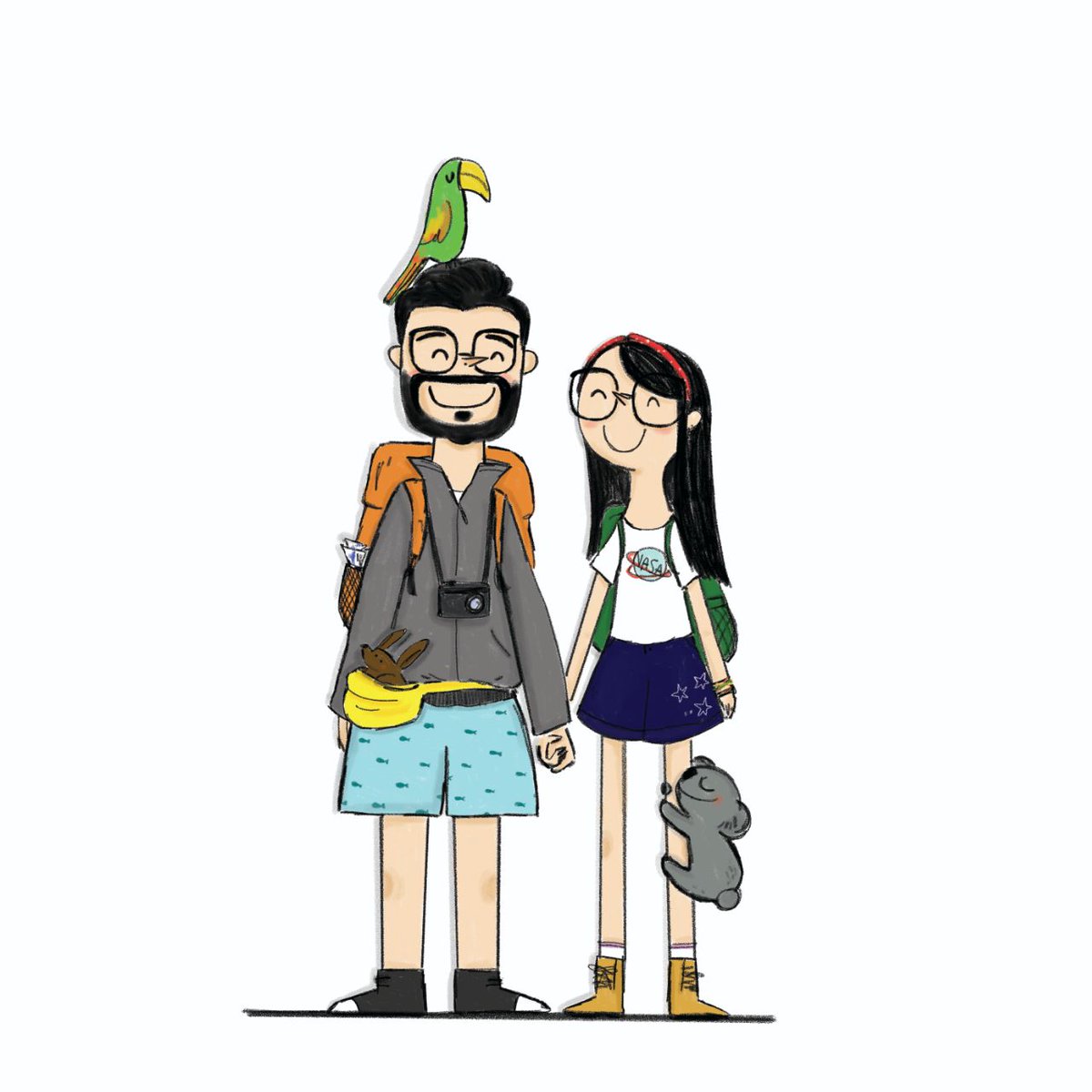 _edrisi_'s tweet image. خب خوشگلا من مجددا دارم سفارش میگیرم.
اگه دوست داشتید برای برندتون یا بسته‌بندی محصولاتتون از کارهای من داشته باشید، یا برای هدیه نقاشی خودتون و زیدی رو داشته باشید دایرکت بهم پیام بدید.😽🩷