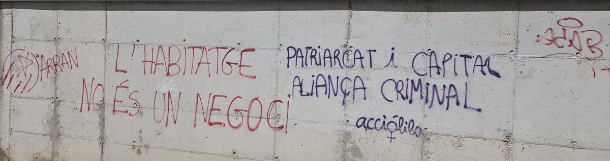 Perdem un llençol a cada bugada amb tanta lluita compartida