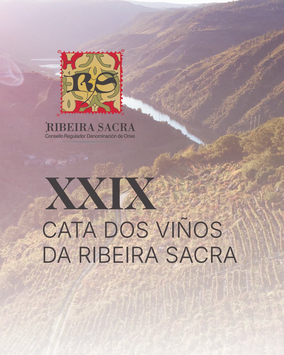 Este venres 11 de xullo celebramos en Pantón a XXIX Cata de Viños da Ribeira Sacra, organizada polo Consello Regulador. Un evento co que recoñecemos a calidade dos mellores viños da colleita 2024 e destacamos o traballo das adegas da Denominación de Orixe.