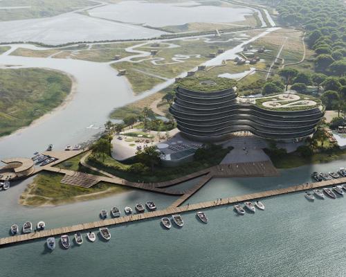 ABCPlus Studio unveils masterplan for sustainable development with botanical garden #spa t.lei.sr/TLnxYy