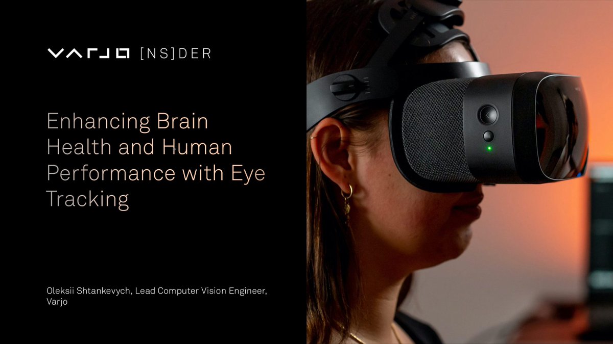 Missed our latest webinar on using XR eye tracking for brain diagnostics? You can now visit our blog for a recap of the insights shared by MachineMD and to watch the session recording: eu1.hubs.ly/H0lB5Mp0

#webinar #VR