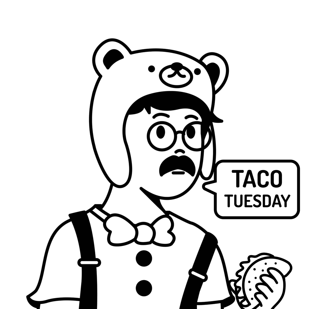 JlemaNFT's tweet image. GM and Happy Taco Tuesday everyone😊🌮
Say it back if you bullish on #Web3