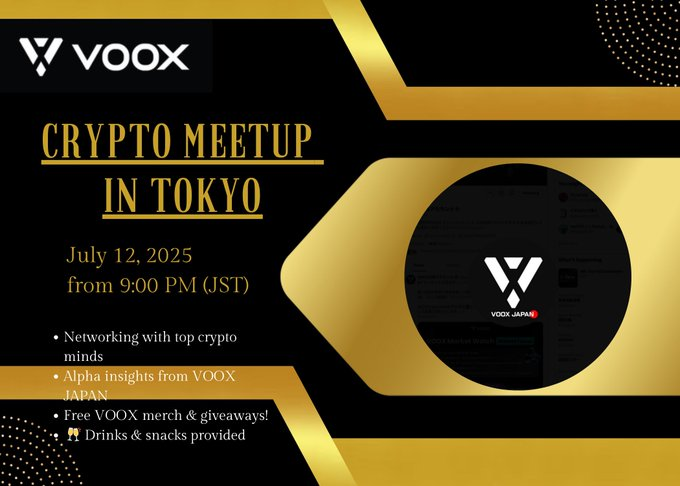 th先生 (@th_jpnft) on Twitter photo VOOX(<a href="/japan_voox/">VOOX日本アカウント</a>)
日本での取引イベントに
かなり力を入れている取引所が
オフイベの開催を決定!
/
【事前登録制】
🔗docs.google.com/forms/d/e/1FAI…
in 東京 新宿 7/12(土)19-21時🌙
⏰締切-7/10(木)-⏰
\
参加費もかからないず
食事や記念品があるもよう🤤
行ける人がうらやましい🥲 VOOX(<a href="/japan_voox/">VOOX日本アカウント</a>)
日本での取引イベントに
かなり力を入れている取引所が
オフイベの開催を決定!
/
【事前登録制】
🔗docs.google.com/forms/d/e/1FAI…
in 東京 新宿 7/12(土)19-21時🌙
⏰締切-7/10(木)-⏰
\
参加費もかからないず
食事や記念品があるもよう🤤
行ける人がうらやましい🥲