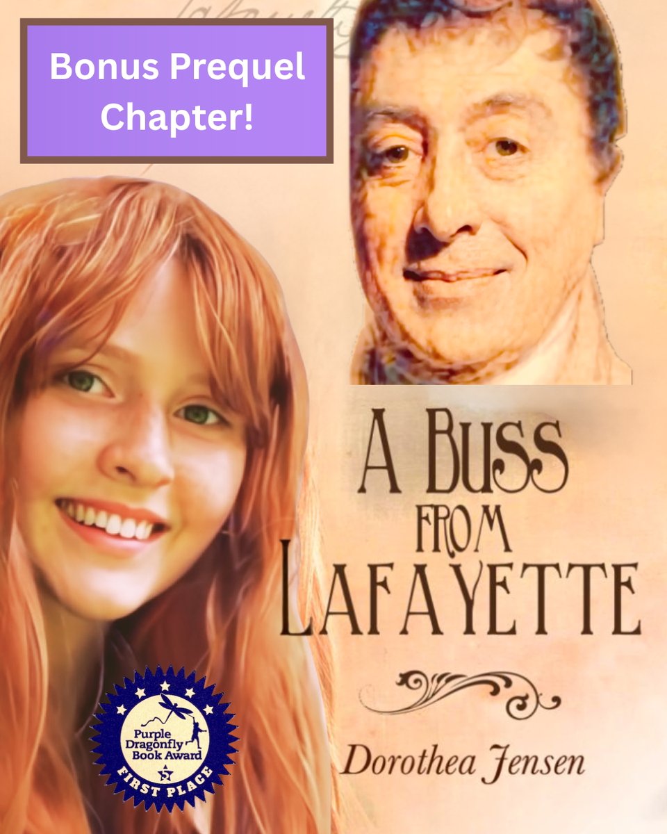 Just for fun, I wrote a bonus “prequel” chapter for my award-winning MG/YA novel, A Buss from Lafayette. Get a FREE copy with the following link! BookHip.com/PHLNZQN. Enjoy!