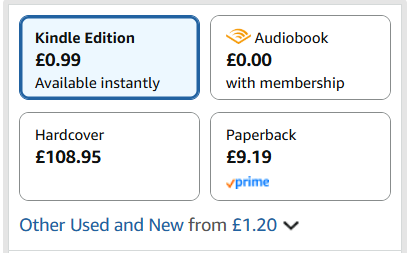 Might go <a href="/AmazonKindle/">Kindle</a> on this one.