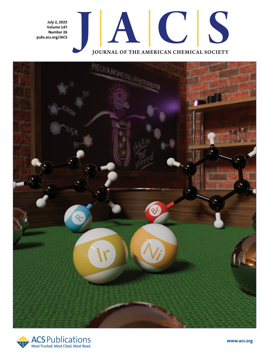 ezc_group's tweet image. Some amazing artwork from @CroviniEttore 😍as one of the journal covers (pubs.acs.org/toc/jacsat/147…) for @fran_millward's recently published paper in @J_A_C_S (dx.doi.org/10.1021/jacs.5…) on mechanometallaphotoredox catalysis.🥳 @StAndrewsChem @StAndrewsOsc