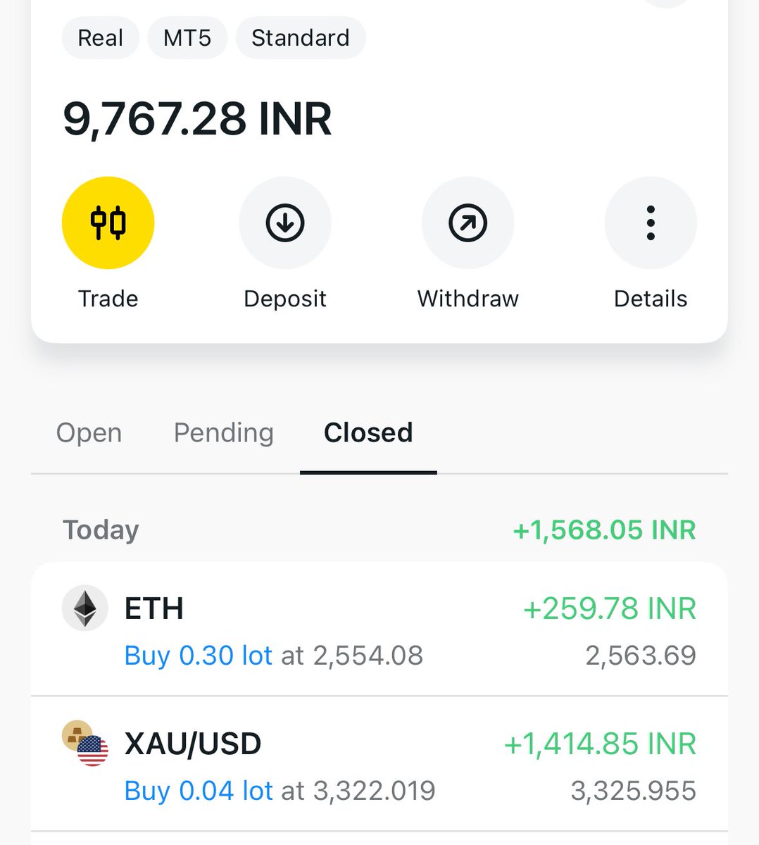 bnfplayer's tweet photo. @365ForexTrader - thank u for the profit! Small capital se profit ! https://t.co/R3TfeNM9Li