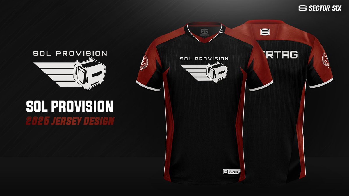 Beyond the Verse Podcast (@btv_cast) on Twitter photo 🛰️ Gear up, Provisioners.
The official Sol Provision 2026 VI Series Jersey has landed, powered by <a href="/Sector_Six/">Sector Six</a>.
Built for performance. Designed for soul.
🛒 Order yours today! Links-in-bio.
#StarCitizen #SolProvision #SectorSix #OrgGear #StarCitizenOrg 🛰️ Gear up, Provisioners.
The official Sol Provision 2026 VI Series Jersey has landed, powered by <a href="/Sector_Six/">Sector Six</a>.
Built for performance. Designed for soul.
🛒 Order yours today! Links-in-bio.
#StarCitizen #SolProvision #SectorSix #OrgGear #StarCitizenOrg