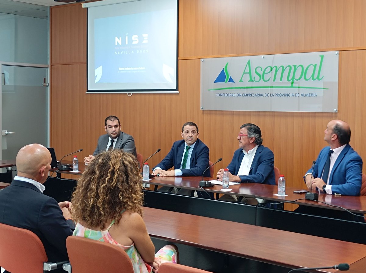 #NISESevilla2025 se ha presentado hoy en Almería, de la mano de @ASEMPAL, <a href="/AlmeriaJunta/">AlmeríaJunta</a> y <a href="/FEDEME_/">FEDEME</a>. 

El acto ha puesto de manifiesto el compromiso de la región con una transformación industrial alineada con los grandes retos europeos.

🔗 nisesevilla.com/almeria-se-ali…