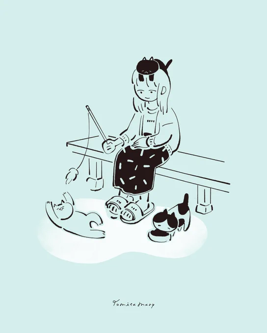 エッセイ「野良猫」 #世界のすきまで踊ってる #冨田マリーのイラストエッセイ