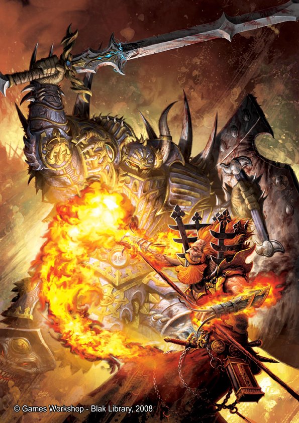 xathrodox86's tweet image. One of my favorite Black Library covers of all time. It was made for the "Dark Storm Gathering" by Chris Wraight, a novel promoting the Warhammer Online: Age of Reckoning MMO.🔨
I miss those days. I was really getting into Warhammer Fantasy back then. Good times.🥲
#WarhammerArt