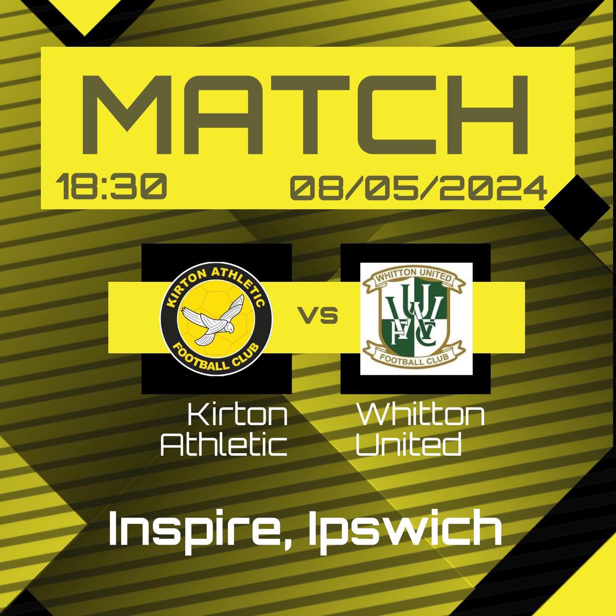 Pre season match number 2 tonight

Another tough test again Whitton United 

💛🖤