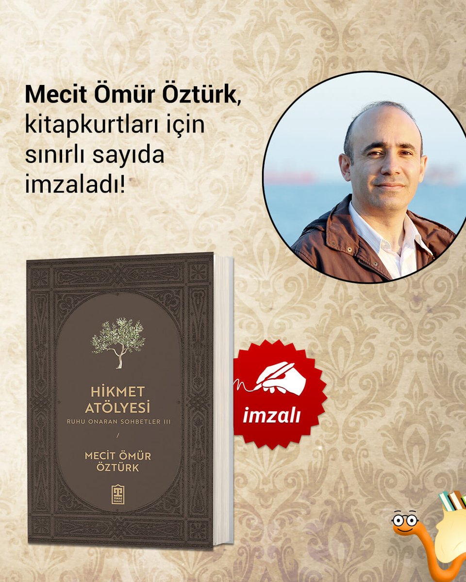 Timaş İnanç (@timasinanc) on Twitter photo Mecit Ömür Öztürk, yeni kitabı Hikmet Atölyesi'ni sizler için sınırlı sayıda imzaladı! 📚İmzalı kitap siparişi için: kitapyurdu.com/kitap/hikmet-a… <a href="/mecitomurozturk/">Mecit Ömür Öztürk</a> Mecit Ömür Öztürk, yeni kitabı Hikmet Atölyesi'ni sizler için sınırlı sayıda imzaladı! 📚İmzalı kitap siparişi için: kitapyurdu.com/kitap/hikmet-a… <a href="/mecitomurozturk/">Mecit Ömür Öztürk</a>