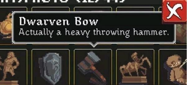 all dwarves should carry a dwarven bow