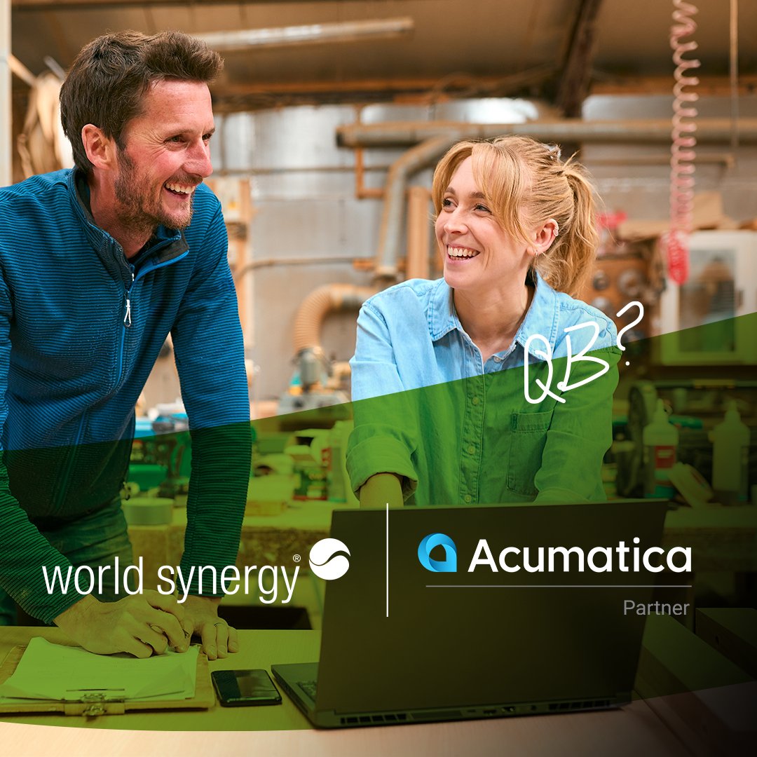 WorldSynergy's tweet photo. Has your small or mid-sized business outgrown QuickBooks? As businesses grow in size and complexity, #QuickBooks just isn't enough anymore. Discover why a transition to a modern business management system is essential for your future growth and success: https://t.co/x2zIuUMH8U https://t.co/rn6XnkdNzX