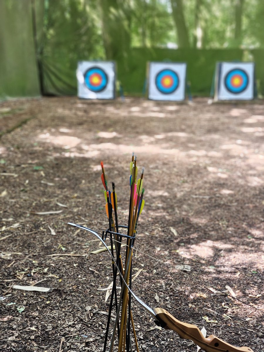 BeechesSchool's tweet photo. Taking aim at Rootd! 🎯🏹 Pupils showed great focus and determination on the archery range today—bullseyes, big cheers, and brilliant teamwork all round! #RootdResidential #SharpShooters https://t.co/tbjmeHdjNv