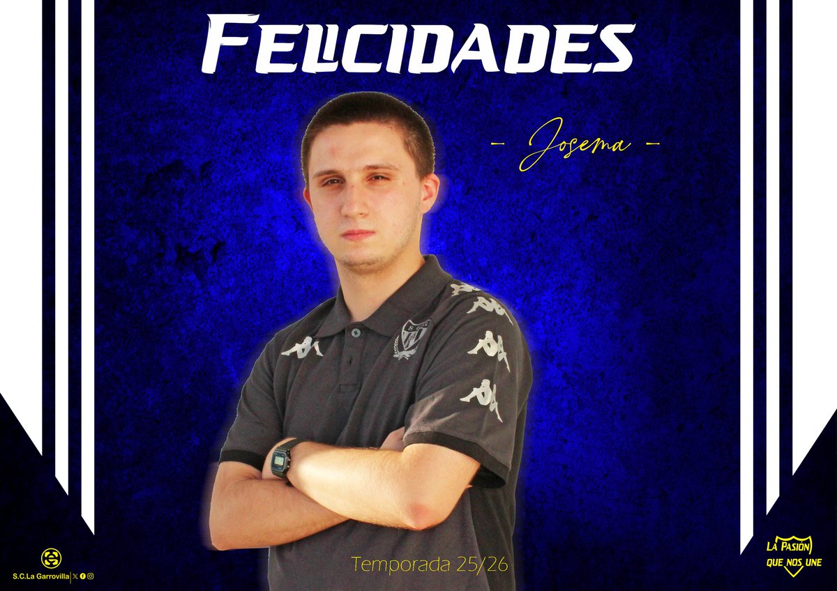 🎂 FELICIDADES JOSEMA 🎂

Hoy es el cumpleaños de nuestro miembro del cuerpo técnico Josema

🥳 Muchas felicidades y que pases un buen día de parte del SCG

Que cumplas más años formando parte del club