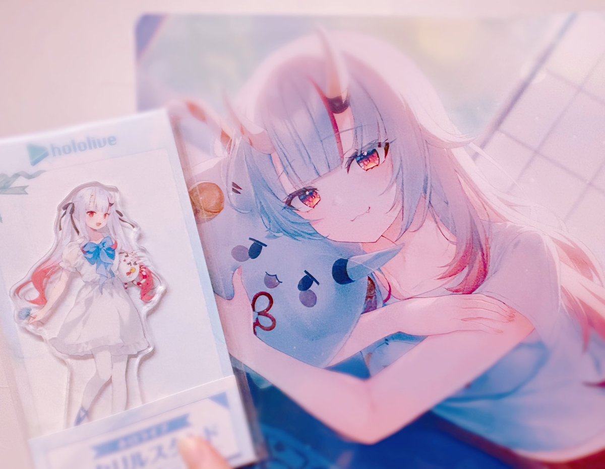 百鬼あやめ 「お嬢いっぱい(セーラーのアクスタ売り切れてた)」|うさの🐰🎀 C101新刊通販のイラスト