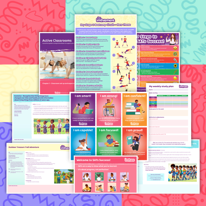 ✨ Imagine a more active, focused classroom — with less stress for you. The imovement Teacher Subscription gives you ✅ Active Blasts ✅ Seasonal themed activities ✅ Meditations &amp; printables ✅ Bite-sized CPD. Only £9.95/month. Launching September 👉 theimovement.ts.imoves.com