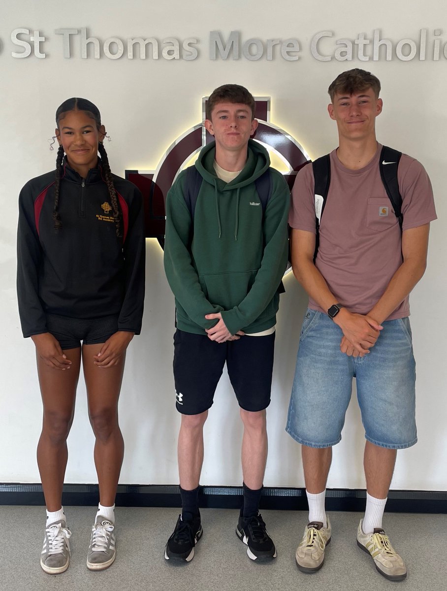 Good luck to our three athletes competing at the English Schools Athletics Championships in Birmingham this weekend. All the best Macy, Zac and Luke!