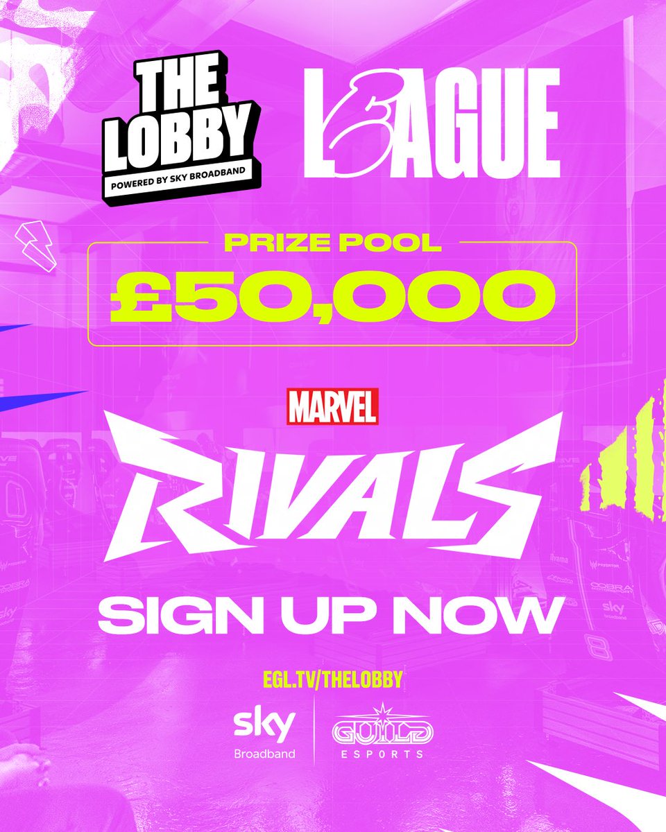 chiirockz's tweet image. Any UK girlies that play Marvel Rivals?
We have a tournament coming up. No entry fee, open to all levels and there’s a cash prize 🤑🤑🤑
Make yourself known below or checkout the link here for more info: egl.tv/thelobby
#MarvelRivals #tournament #womenonlytournament