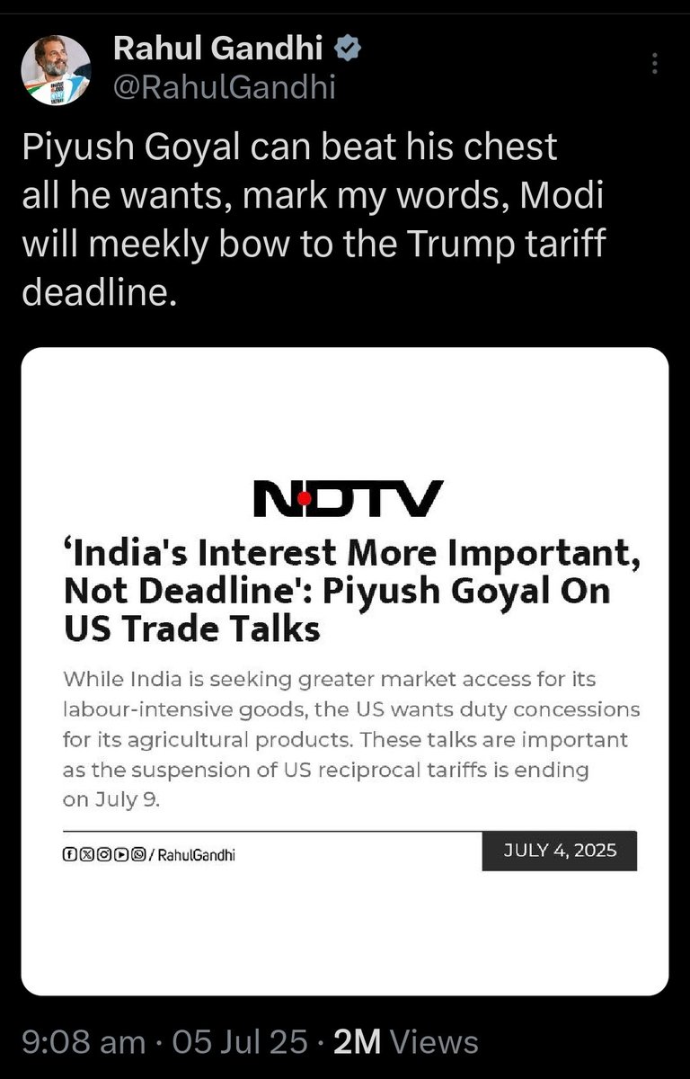 M̶o̶d̶i̶j̶i̶ Rahul Gandhi ne kaha hai toh sahi hi kaha hoga.