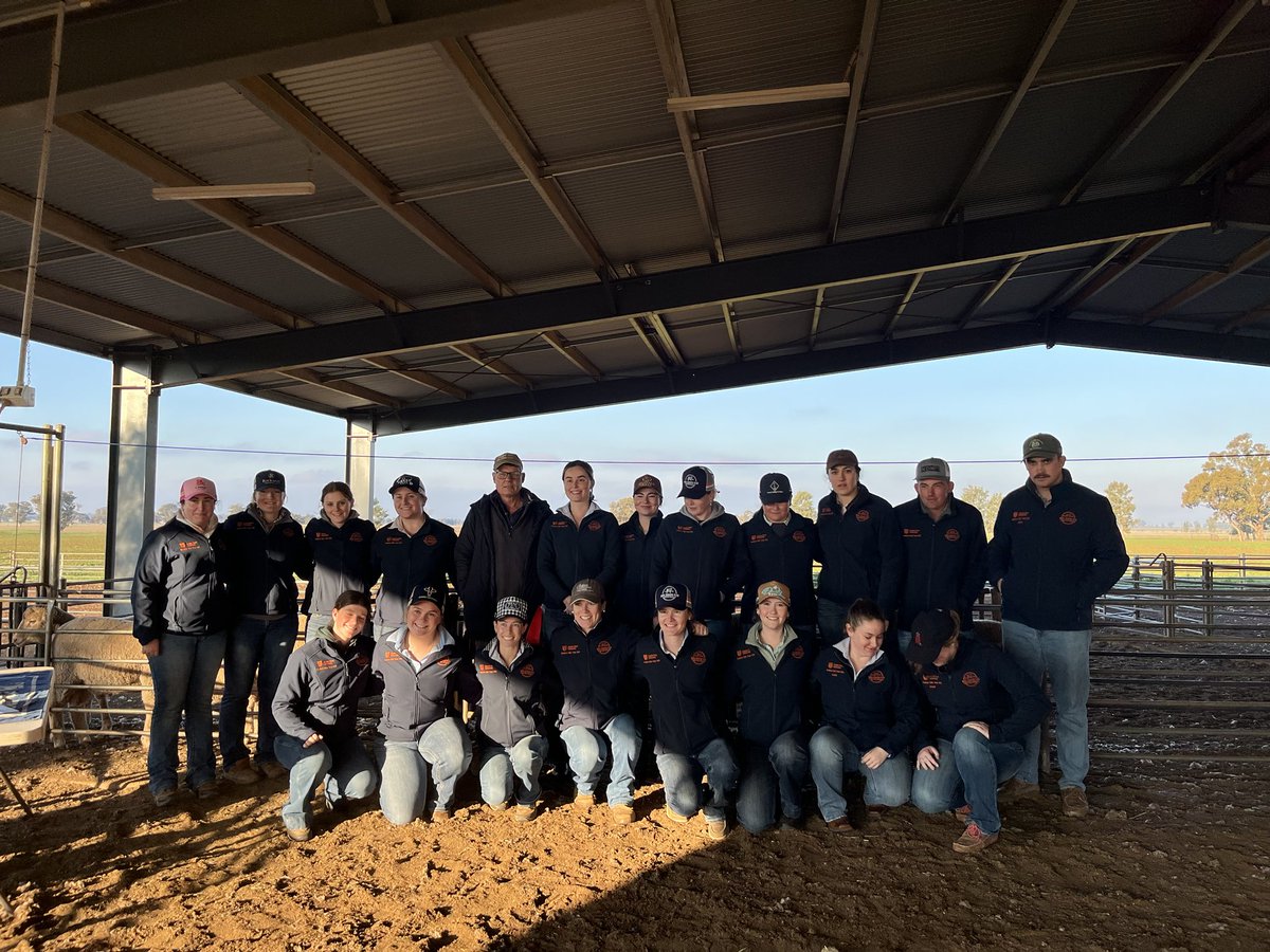 We love Trigger Vale’s sponsorship of the Charles Stuart Uni Meat Judging Team. A great group of young adults with a passion to get involved in the red meat industry. We spent the afternoon discussing our industry leading carcase focused Merino and White Suffolk breeding programs