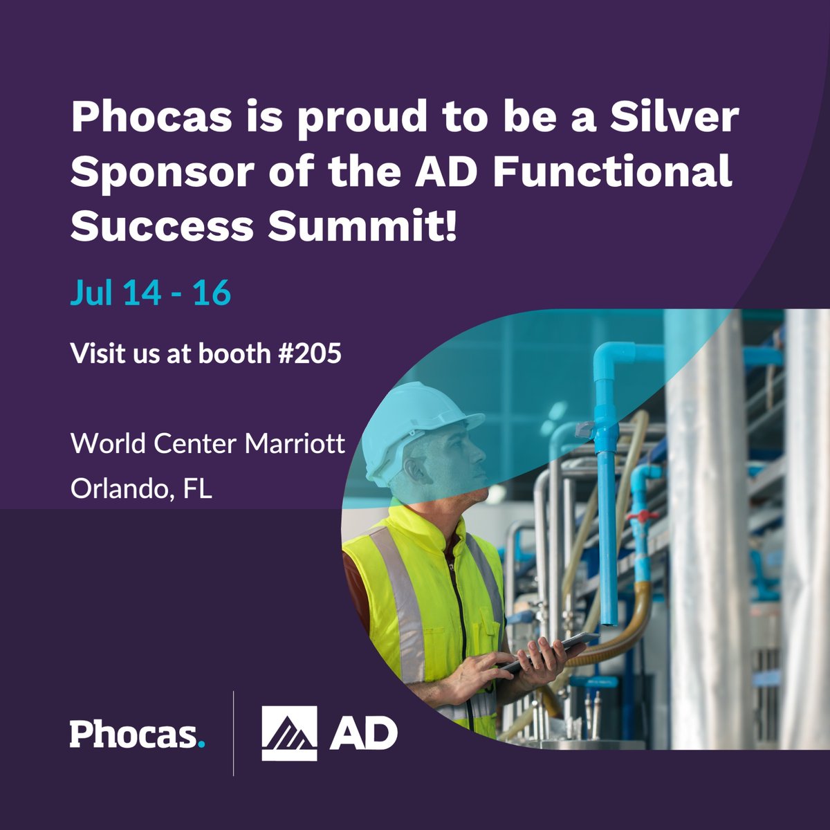 170+ AD members run smarter with Phocas.

We're proud to sponsor the AD Functional Success Summit:
🔹 Jul 14–16
🔹 Booth 205
🔹 Phocas presentation: Jul 15, 11:10am, Expo Hall Stage

🔗 phoc.as/4eGkE3a

#ADSummit2025 #PhocasSoftware