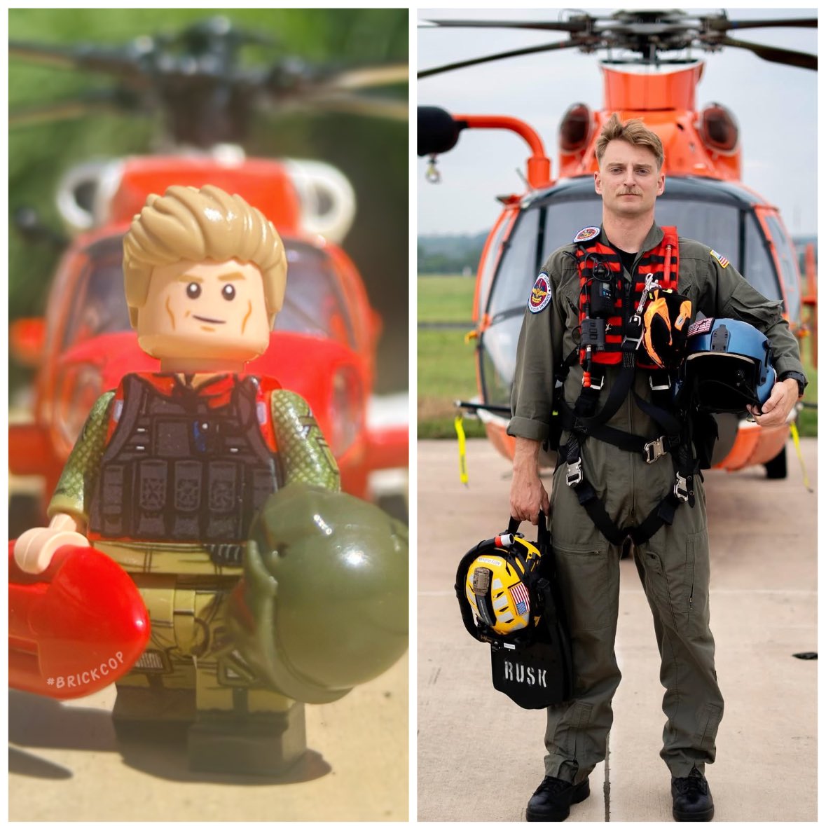 The <a href="/uscoastguard/">U.S. Coast Guard</a> Rescue Swimmer Motto is “So others may live”

A proclamation of doing anything possible to save lives. On Friday 4th July, Rescue Swimmer Scott Ruskan lived up to that motto.

On his first ever deployment, to the Texas Floods, he evacuated 169 people.

Hero. 🚁