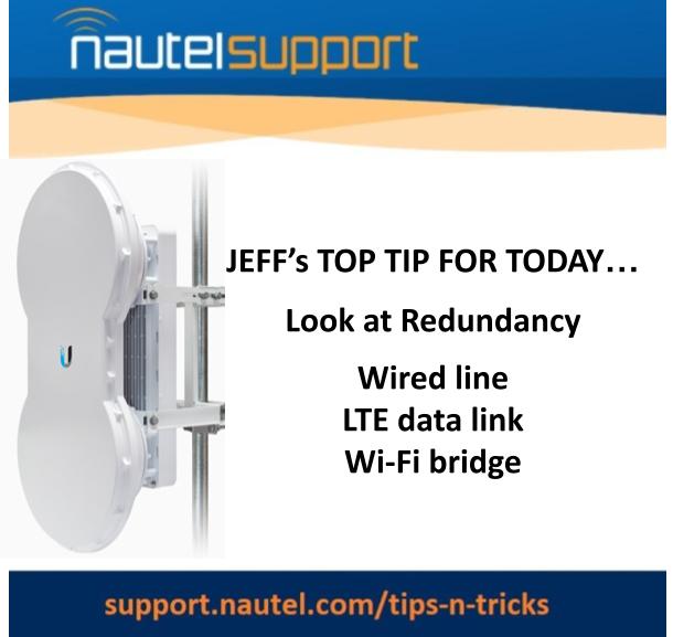 Tuesday's Tip to help you keep things running smoothly at your station. Find more tips and tricks at support.nautel.com/tips-n-tricks/
#radiobroadcast #engineering
