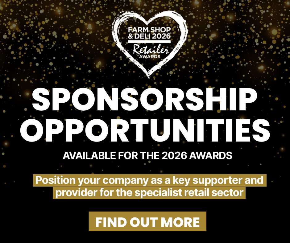 Sponsorship opportunities are now available for the 2026 Farm Shop &amp; Deli Retailer Awards ⭐

Interested? Find out more and speak to our team today 👉ow.ly/sbU750WgGfV

#FSDAwards #FSD2026