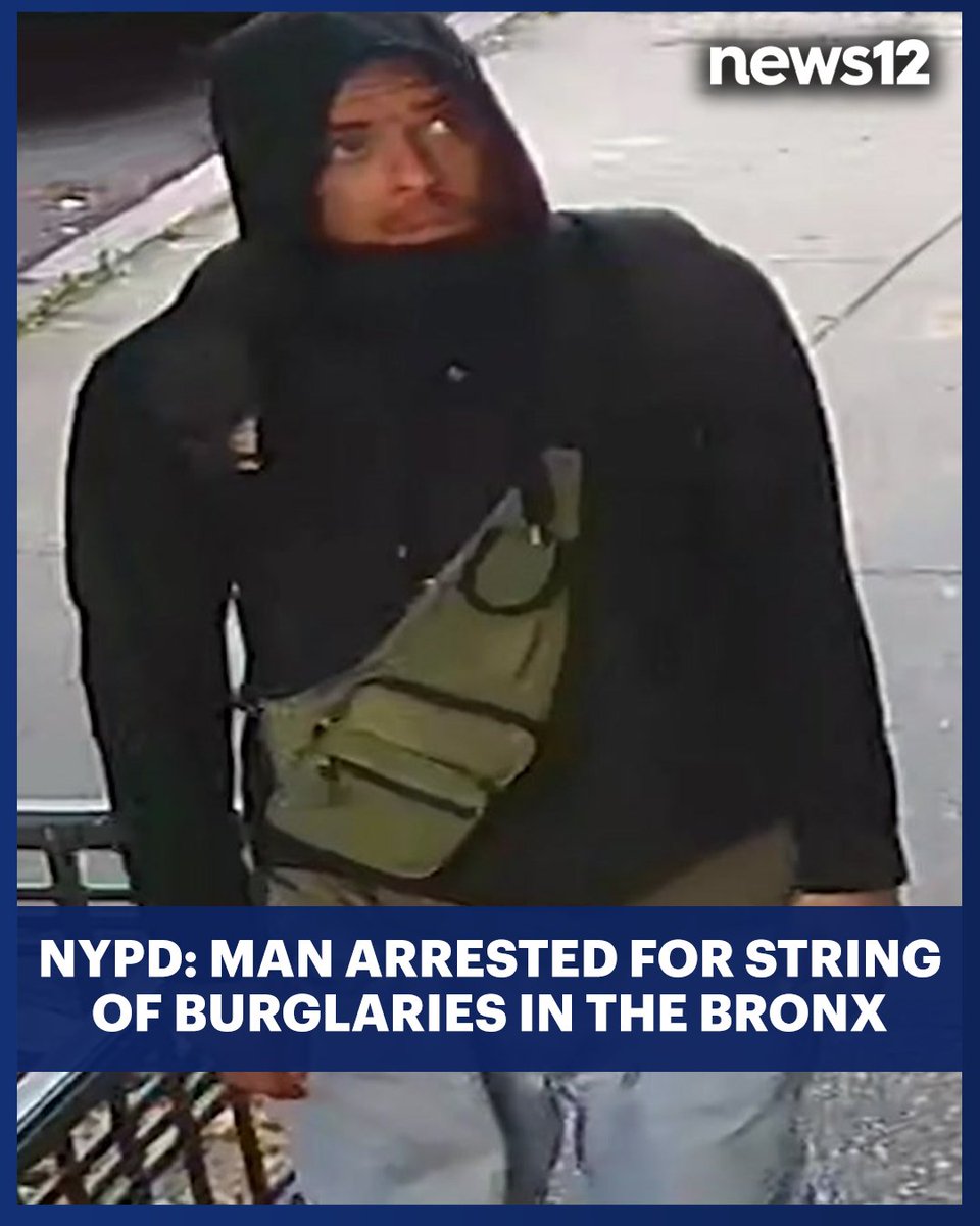 BURGLARY ARREST: Police have arrested a 54-year-old man in connection to several burglaries in the Bronx. - bit.ly/3TohR4W