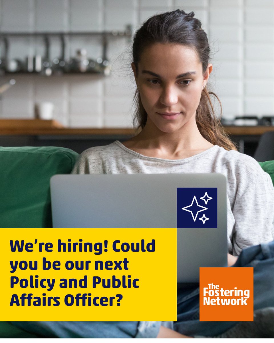 📢 We’re hiring! Join The Fostering Network as a Policy &amp; Public Affairs Officer (Wales).

Help shape foster care policy ahead of the Senedd elections!

🗓️ Apply by 22 July:

thefosteringnetwork.org.uk/about-us/work-…