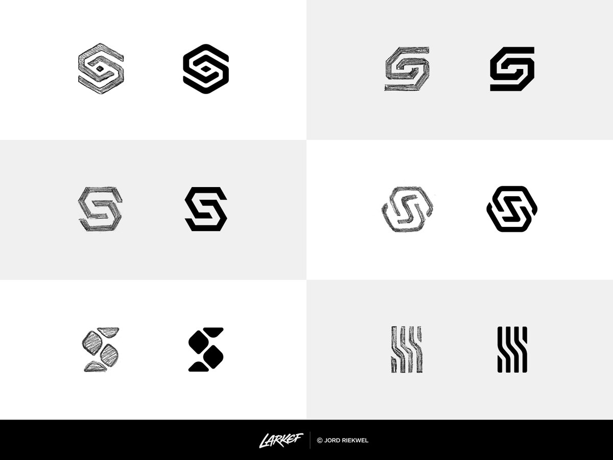 Anyone need a logo with the letter S? 😅

Digitised a few more unused sketches from 2024.