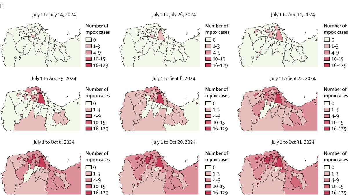 Epidemiology and phylogenomic characterisation of two distinct mpox outbreaks in Kinshasa, DR Congo, involving a new subclade Ia lineage: a retrospective, observational study

🔗 hubs.li/Q03wbqdB0