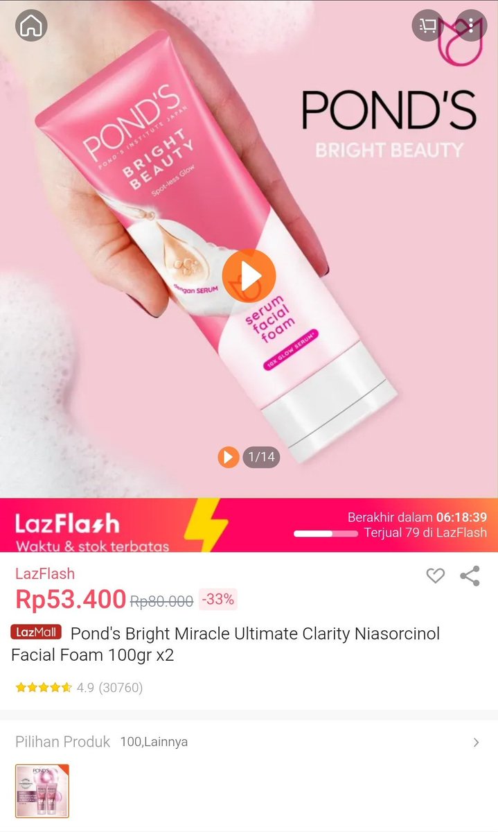 Siapa yang mau belanja malam ini ? Buruan cek Lazada! Brand Favorit Kamu Diskon lohh, ada juga Voucher Bonus hingga 500 Ribu uwaaaa lazada.co.id/products/-i160…